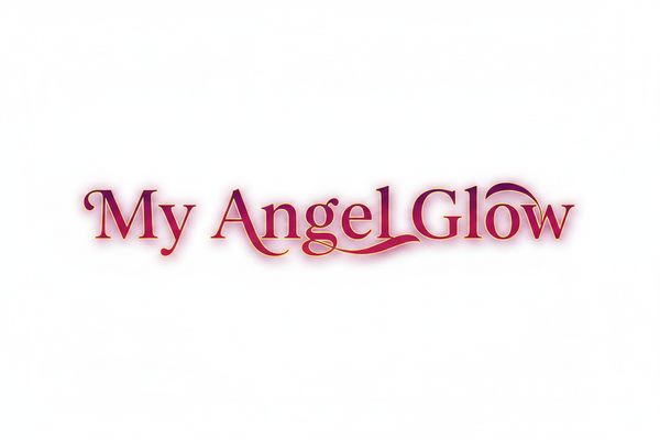My Angel Glow Full Name Logo